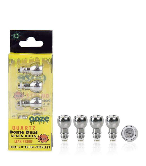 Ooze Dome Dual Quartz Coils