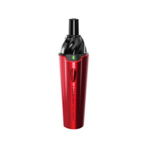 Lookah Ice Cream Dry Herb Vaporizer red