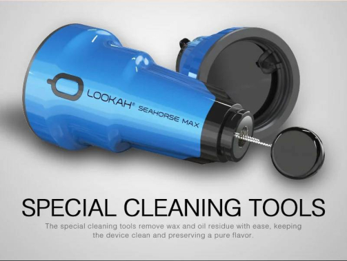 Lookah Seahorse Max Electric Nectar Collector cleaning details