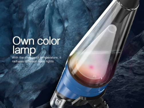 Lookah Seahorse Max Electric Nectar Collector LED light details