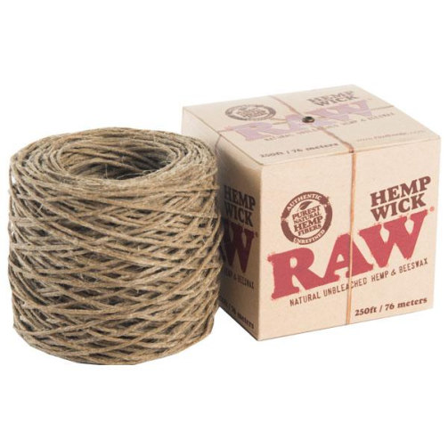 raw hemp wick 250ft