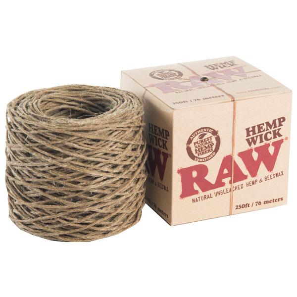 raw hemp wick 250ft