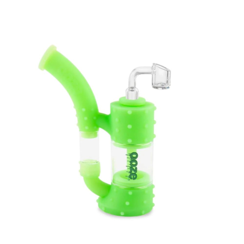 Ooze Stack Pipe Silicone Bubbler – Modular Glass & Silicone Water Pipe