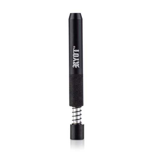 RYOT Aluminum Metal Taster with Spring- Black