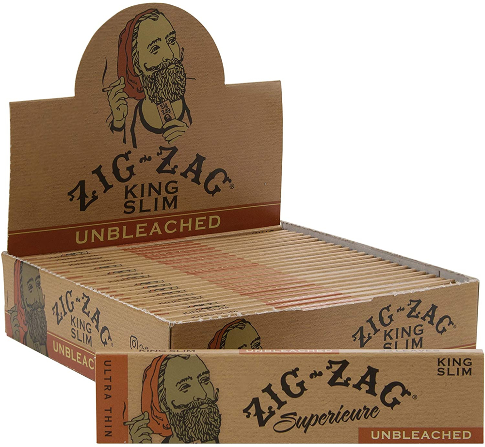 Zig Zag Unbleached Superieure - King Size Slim