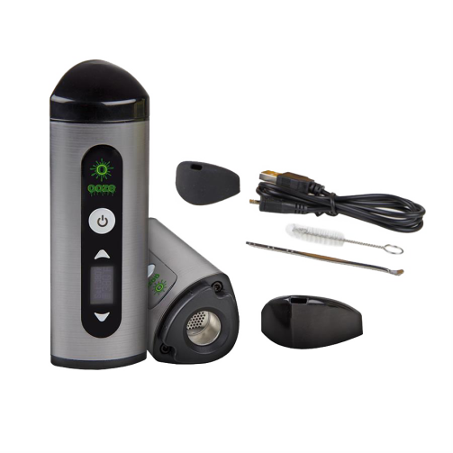 Ooze Drought Dry Herb Vaporizer package contents
