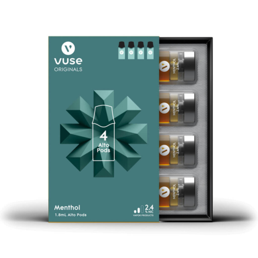 Vuse Menthol 2.4% 4 pack
