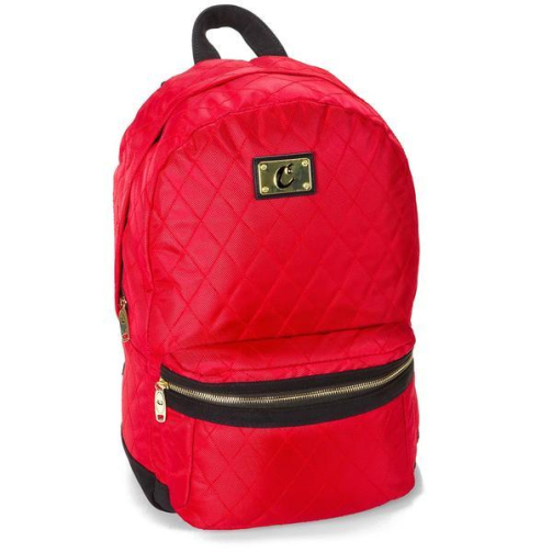 Cookies V3 Quilted Nylon Backpack red