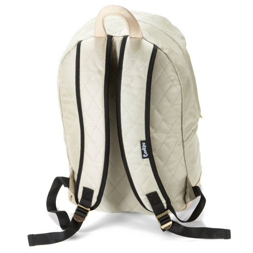 Cookies V3 Quilted Nylon Backpack tan back of bag