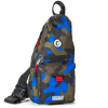 Cookies Smell Proof Traveler Sling Bag blue camo