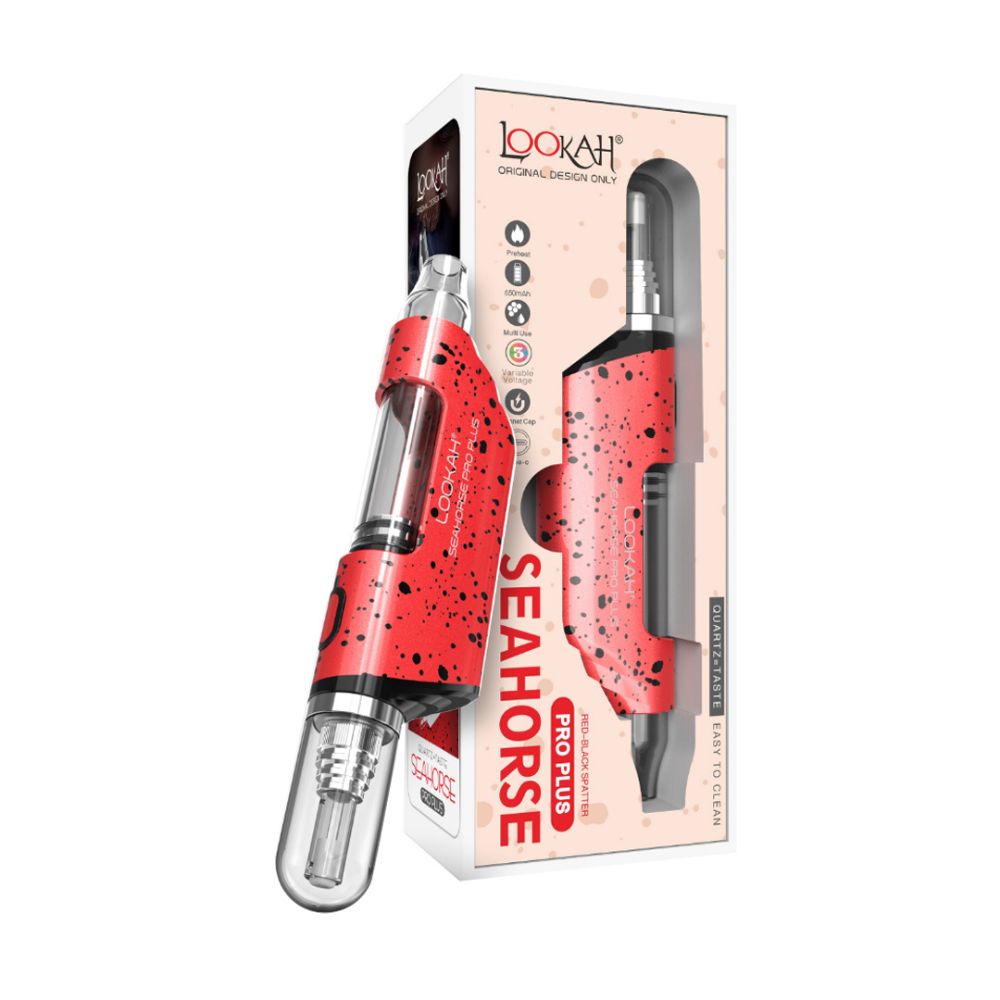 seahorse pro plus spatter red black