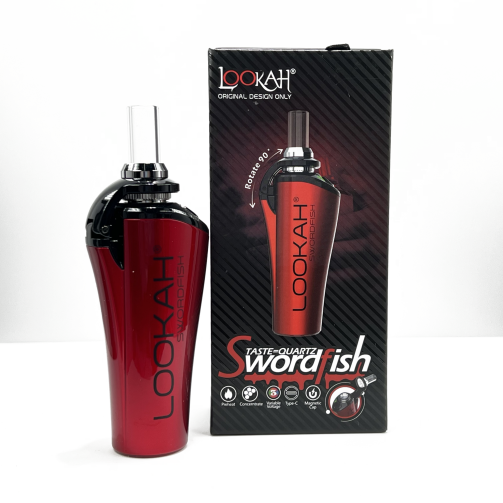 Lookah Swordfish Vaporizer Red