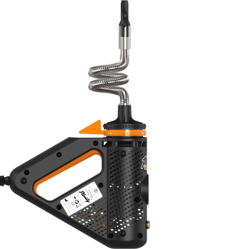 storz and bickel plenty vaporizer left side