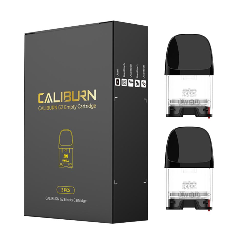 Uwell Caliburn G2 Reaplament pods - empty pod pack