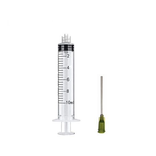 Empty 1ml Glass Distillate Syringe – Luer Lock for Leak-Proof THC Oil Filling