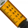 Empty 1ml Glass Distillate Syringe – Luer Lock for Leak-Proof THC Oil Filling