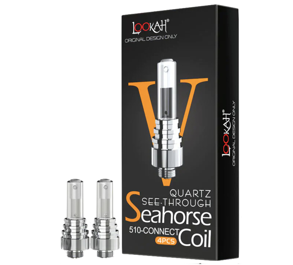Lookah Seahorse V See-through quartz coil