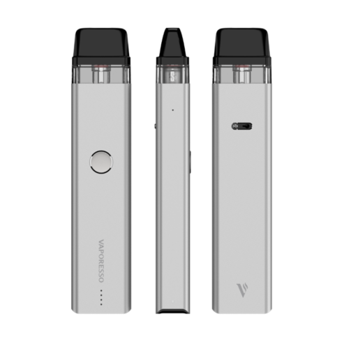 vaporesso xros 2 kit silver in all angles