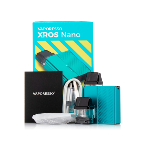 vaporesso xros nano packaging contents