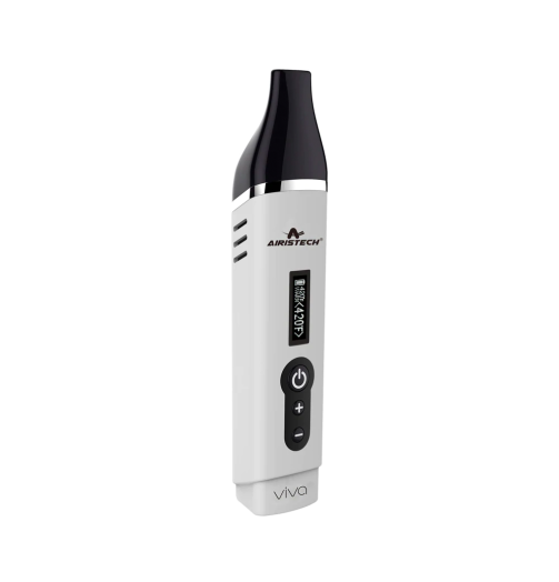 airis viva dry herb vaporizer white
