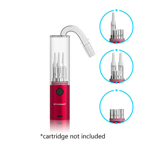 Hamilton Devices Starship triple cart battery showing all variations of cart usage