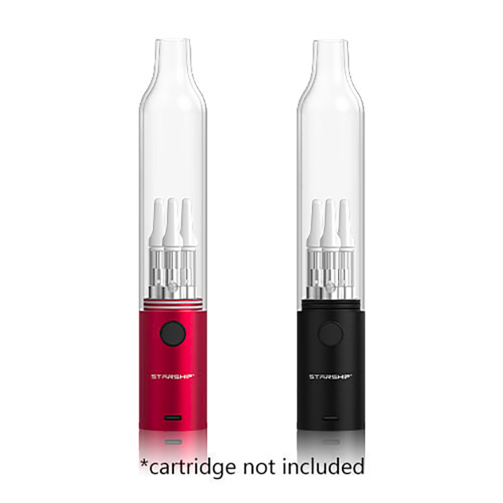 Hamilton Devices Starship loaded with three 510 cartridges for simultaneous vaping