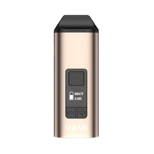 yocan vane dry herb vaporizer champagne
