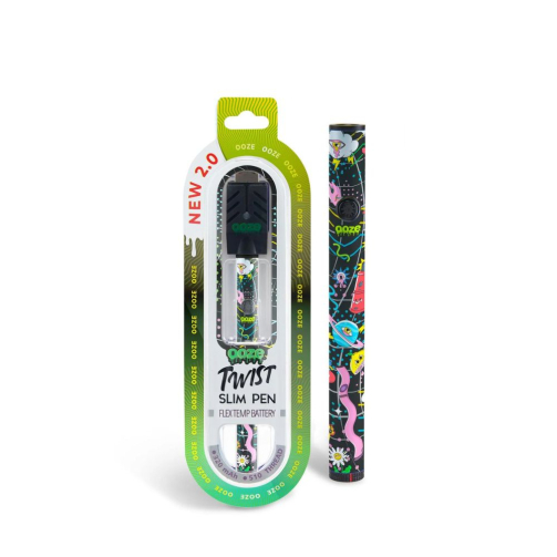 Ooze Twist Slim Pen 2.0 Cart Battery time warp