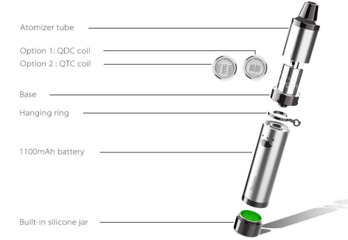 Yocan Regen Exploded View