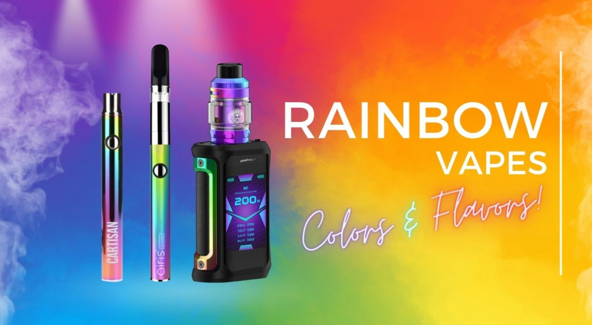 Rainbow Vapes - Rainbow Dab Pens, Disposables and Vape Pens