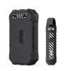 Uwell Caliburn Tenet 16W pod system in black/copper – rugged aluminum portable MTL vape with vibration feedback and adjustable airflow for smooth hits
