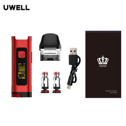 Uwell crown d pod mod system package contents