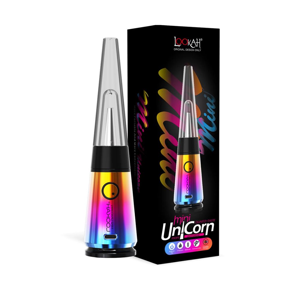 Lookah Unicorn mini e-rig rainbow