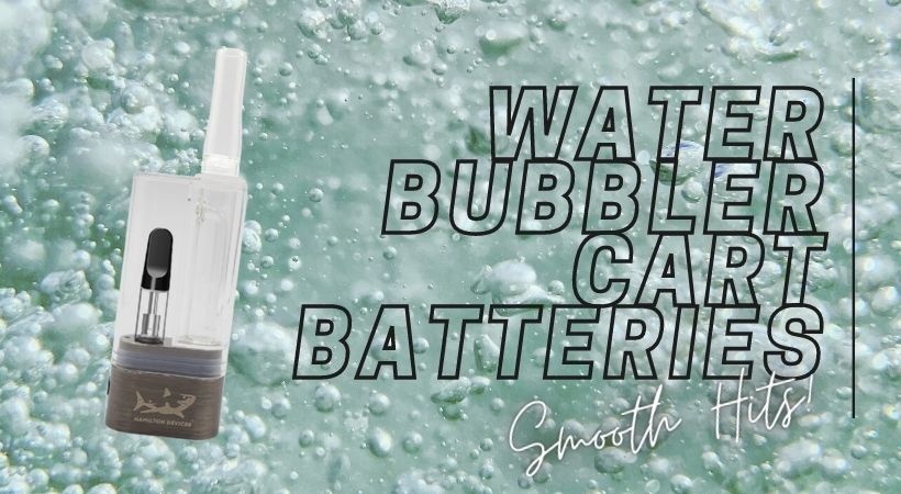Water Bubbler Cart Battery - Smooth Hits Without Coughing - Discount Vape Pen