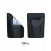 BLACK/ CLEAR MYLAR BAGS 1/8 OZ