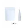 solid white mylar bags 1/8th