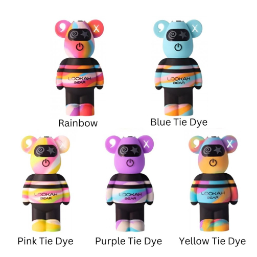 lookah bear tie dye
