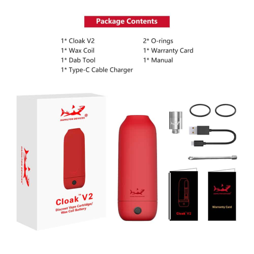 Hamilton Cloak V2 Wax & Cart Battery accessories