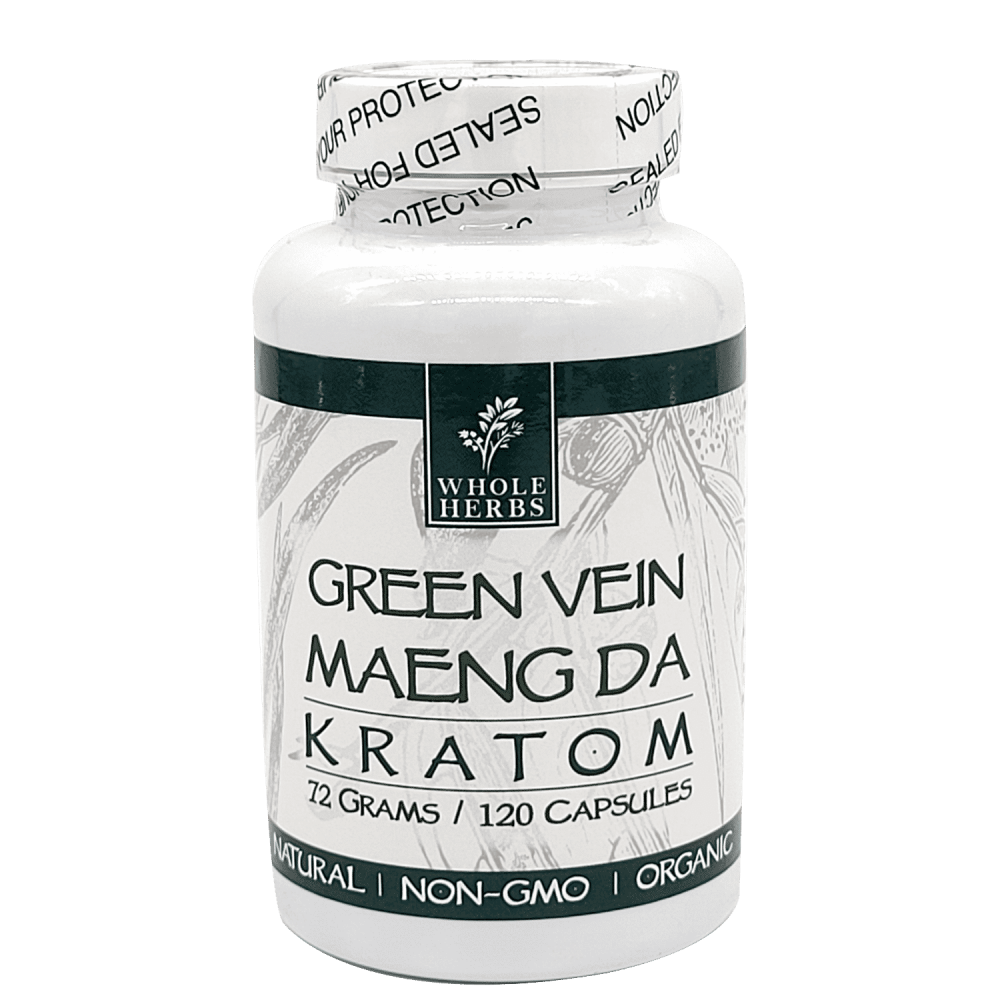Whole Herbs Green Vein Maeng Da Capsules