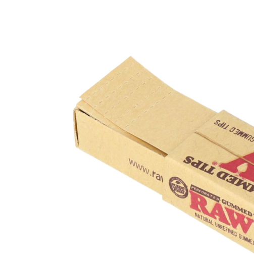 RAW Perforated Gummed Tips 33ct
