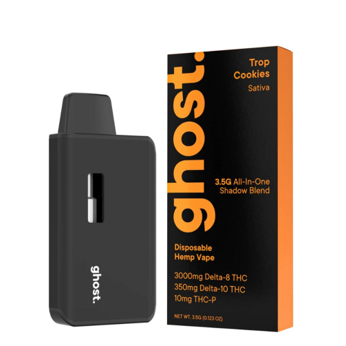 Ghost Shadow Blend THC Disposable - 3.5 Grams Trop Cookies
