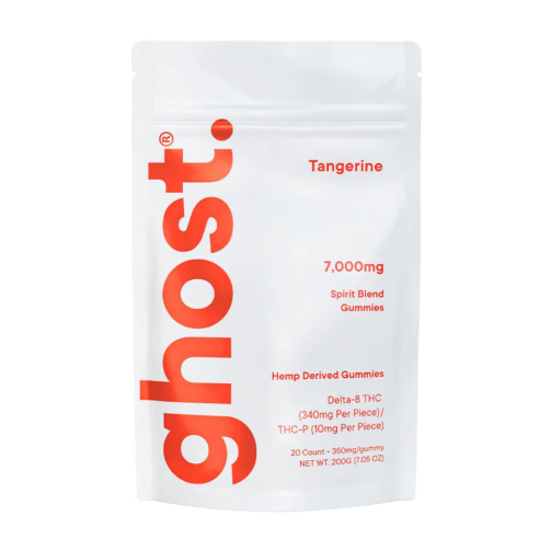 Ghost Spirit Blend THCP Gummies - 7000mg tangerine