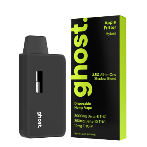 Ghost Shadow Blend THC Disposable - 3.5 Grams Apple Fritter