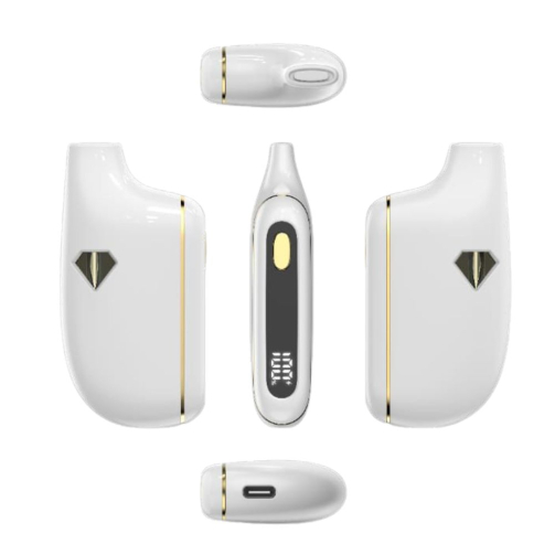 Fler Quadra Oil Disposable Vape 4mL (Empty) – LED Screen