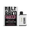 Half Baked Sauced Exotix 4G Live Sauce THC Disposable angel food