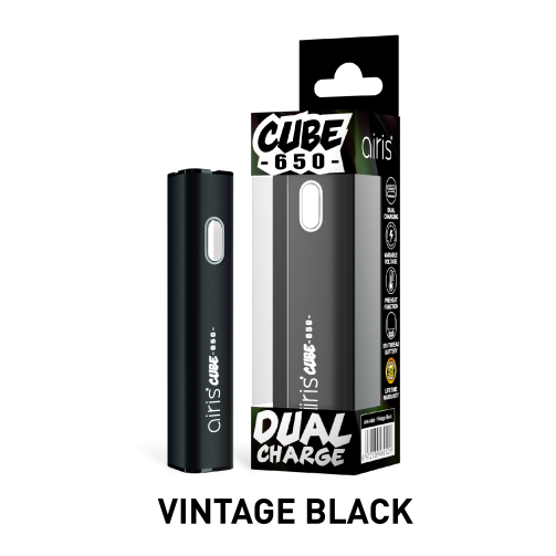 airis cube 650 510 battery - vintage black