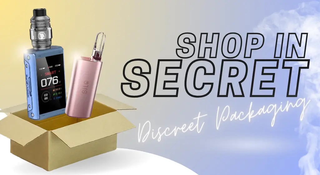 Discreet Vape Packaging - Shop in Secret at Discount Vape Pen