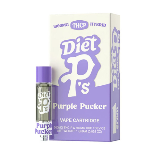 Diet P’s 1G THC-P Cart purple pucker
