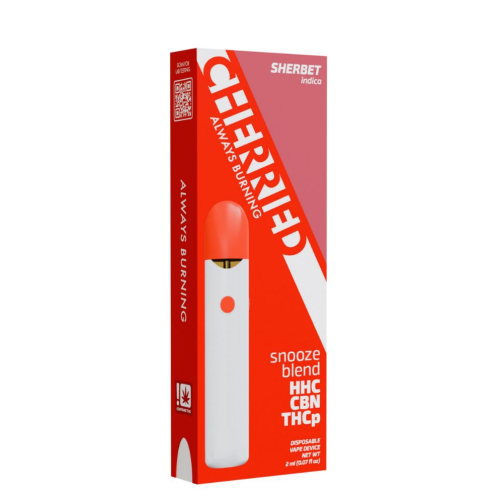 Cherried Snooze Blend Dispo THC-P + HHC + CBN - 2 Gram