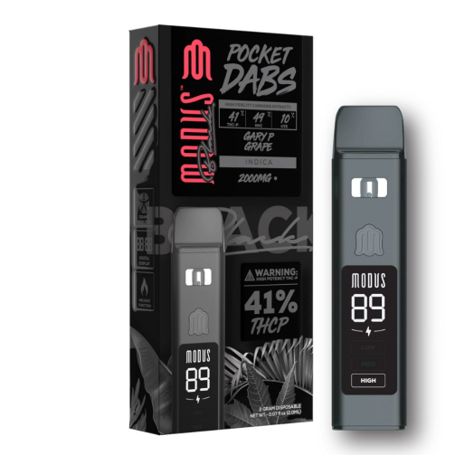 Modus Black Pocket Dabs THC Blend Disposable - 2 Grams